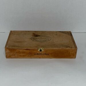 Cigar Storage Wood Box Partagas Flor de Tabasco’s Habana Decorative